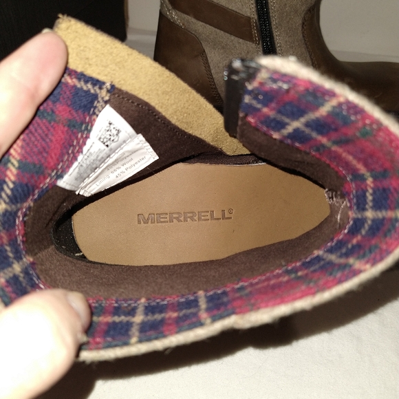 Merrell Legacy Buckle Waterproof Leather Boots - Picture 12 of 13